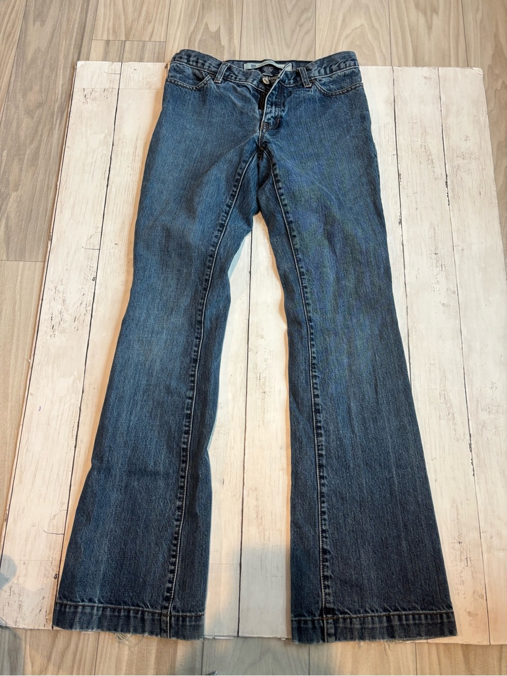 GAP Women's Dark Blue Flare Jeans